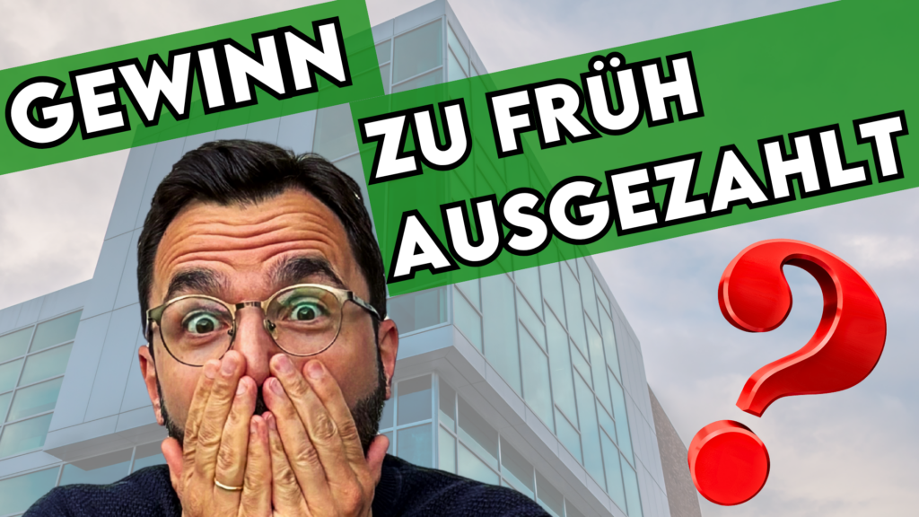 Zu frueh ausgezahlt II