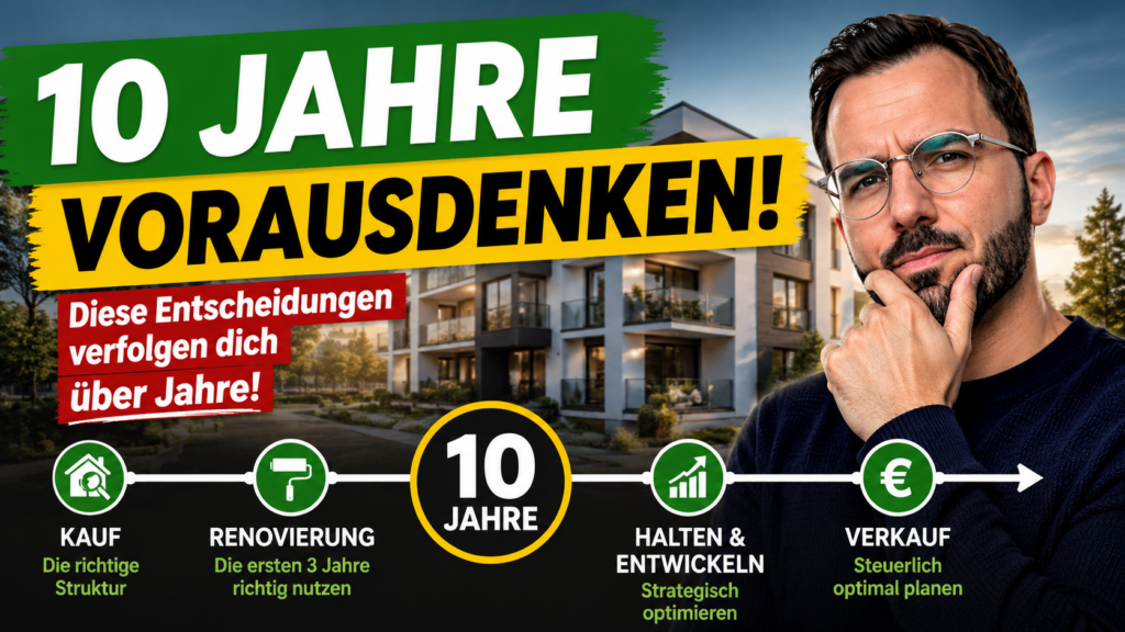 Generiertes Bild 10 Jahre Immobilienentscheidungen planen